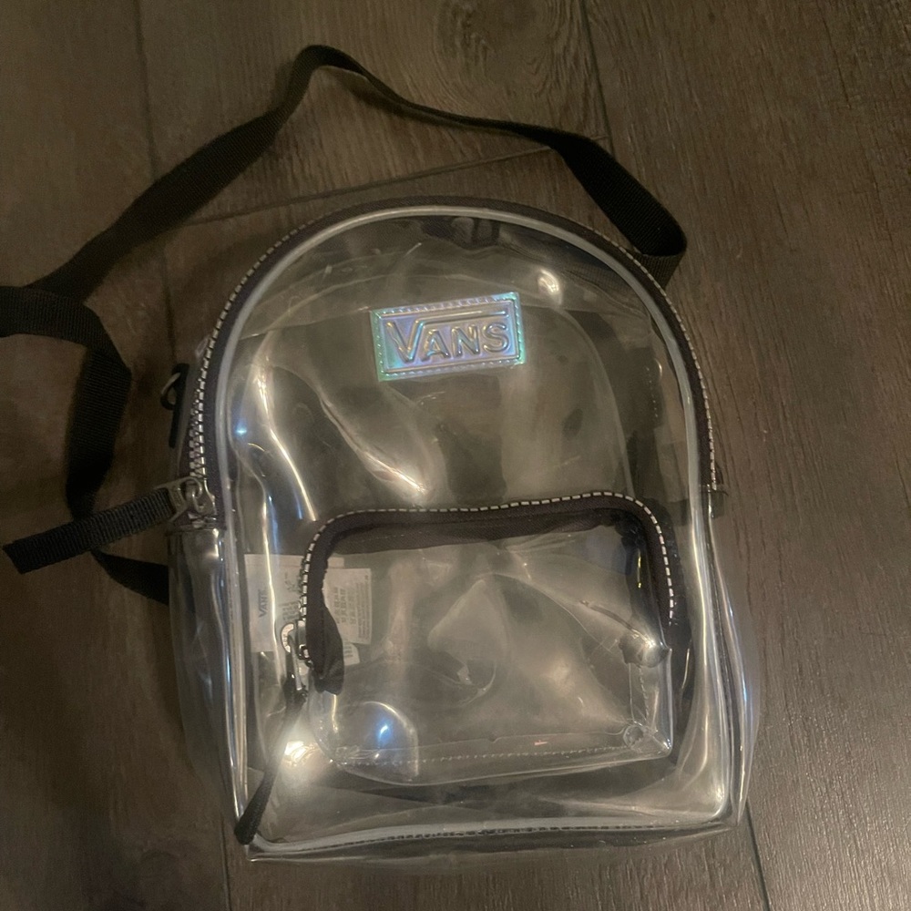 Clear Mini Vans Backpack